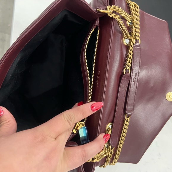 LOULOU SMALL CHAIN BAG IN QUILTED "Y" LEATHER - Picture 6 of 11